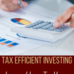 Tax Efficient Investing Pinterest Pin